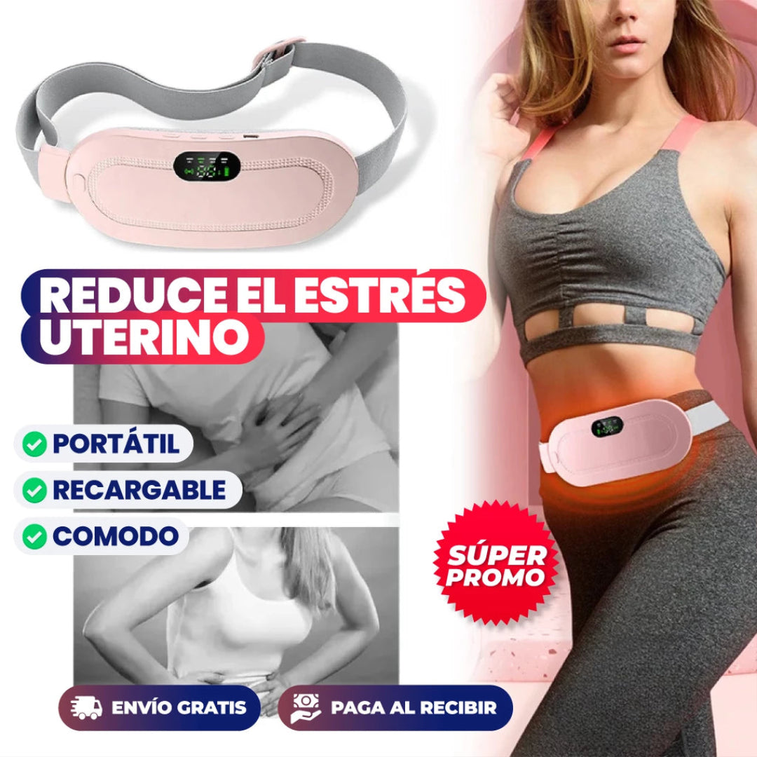 CINTURÓN MASAJEADOR TÉRMICO PARA CÓLICOS