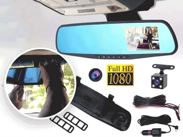 RETROVISOR CON CAMARA PARA AUTOS | ENVIO GRATIS🚘