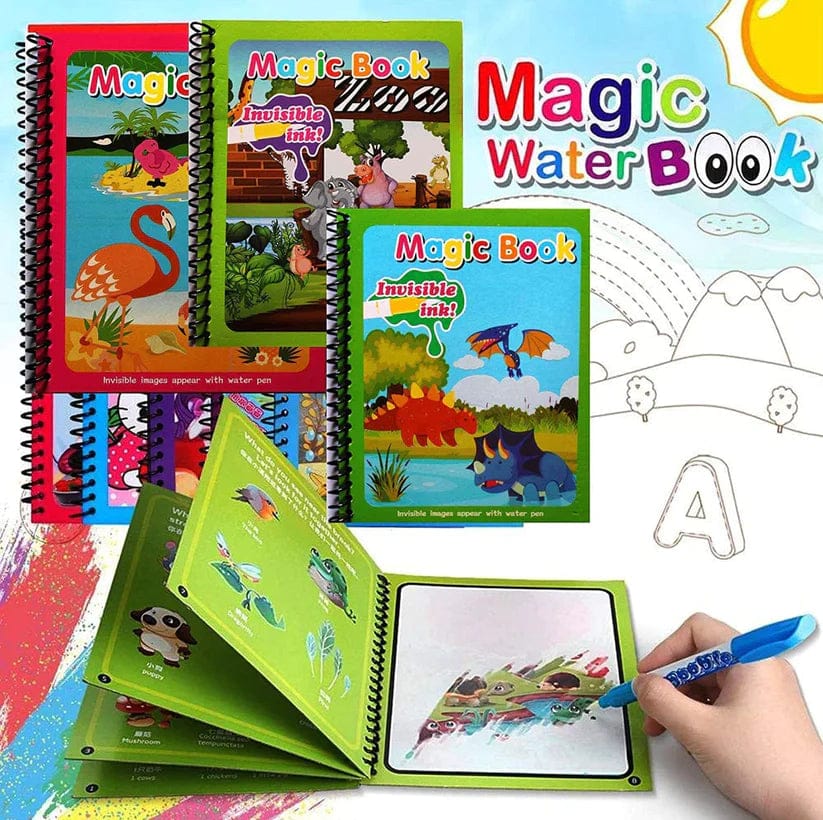 PACK DE 4 CUADERNOS MAGICOS DE AGUA | ENVIO GRATIS🎨
