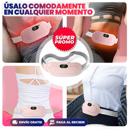 CINTURÓN MASAJEADOR TÉRMICO PARA CÓLICOS