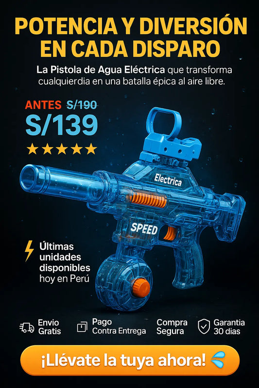 Pistola de agua Electrica