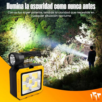 Reflector Linterna + Kit Herramientas