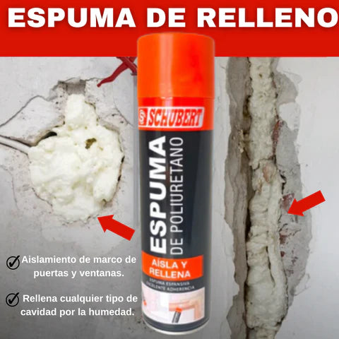 Espuma Expansiva de Poliuretano Profesional