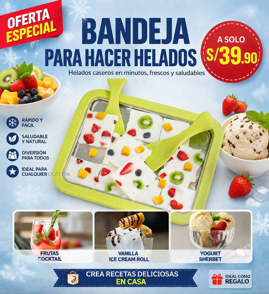 🍧🍨BANDEJA PARA HACER HELADOS 🍧🍨