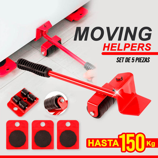 SET DE HERRAMIENTAS PARA MOVER MUEBLES " 5 PIEZAS " | ENVIO GRATIS